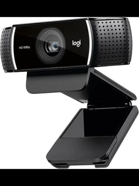 Logitech C922x HD Pro PC Webcam Full HD 1080p/30fps or 720p/60fps Video